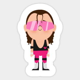 BRET “THE HITMAN” HART Sticker